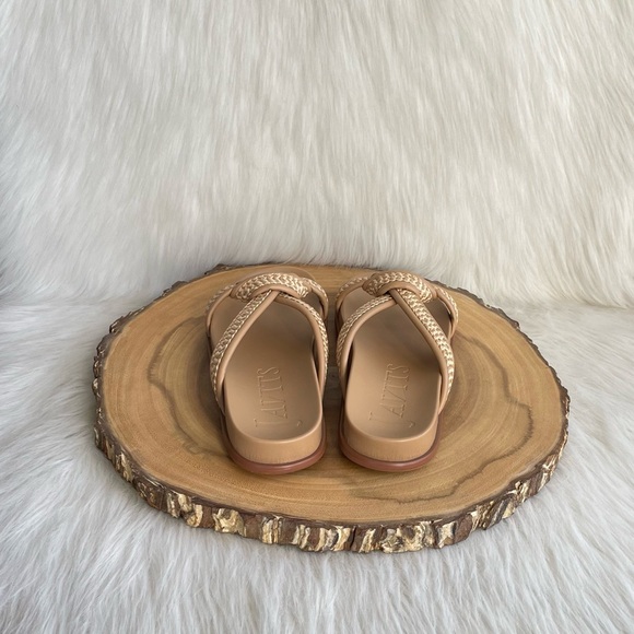 NEW Eric Javits Notti Peanut slide sandals - Picture 9 of 16